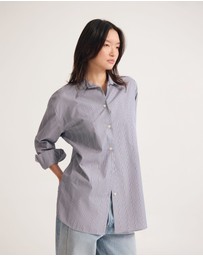Oxford - Hailey Stripe Oversized Shirt