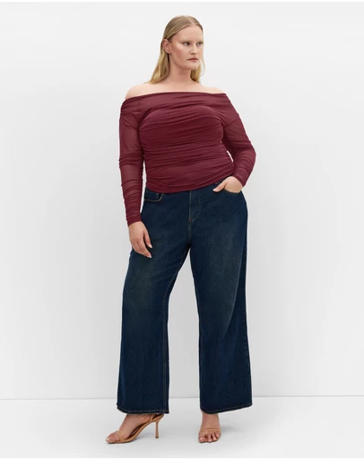 City Chic - Anastasia Off Shoulder Top