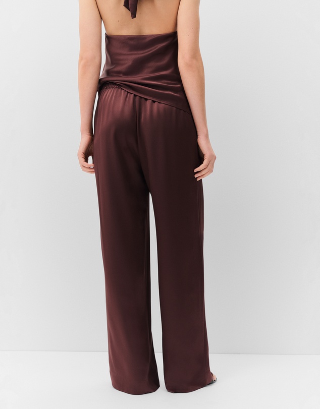 UNISON - Satin Wide Leg Pant