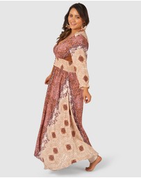 The Poetic Gypsy - Brown Sugar Maxi Dress