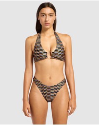 JETS - Urban Geo High Leg Bikini Bottom