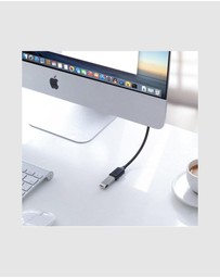 Ugreen - UGreen 2m USB 2.0 A Male to Female Extension Cable Black