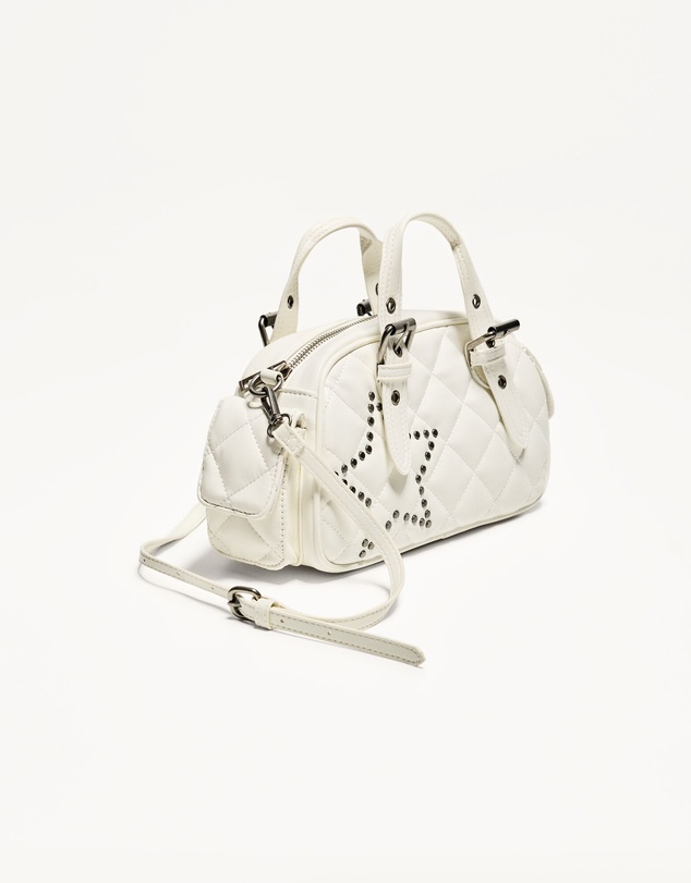 Bershka - Quilted Bowling Bag