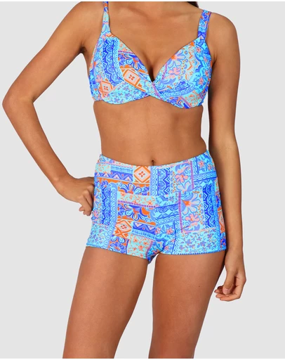 Baku Swimwear - Tulum Extra Firm Beach Short Bikini Bottom