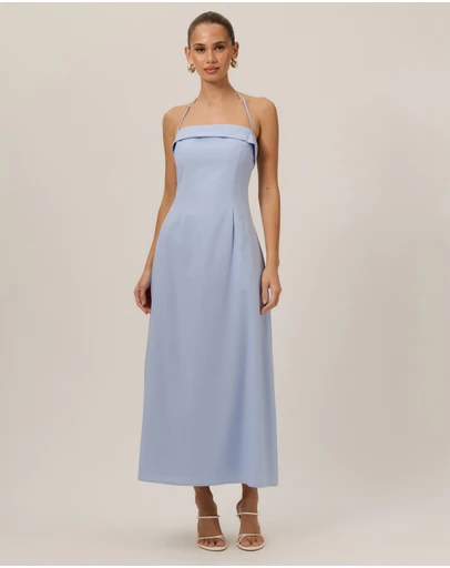 Tussah - Zella Linen Blend Midi Dress