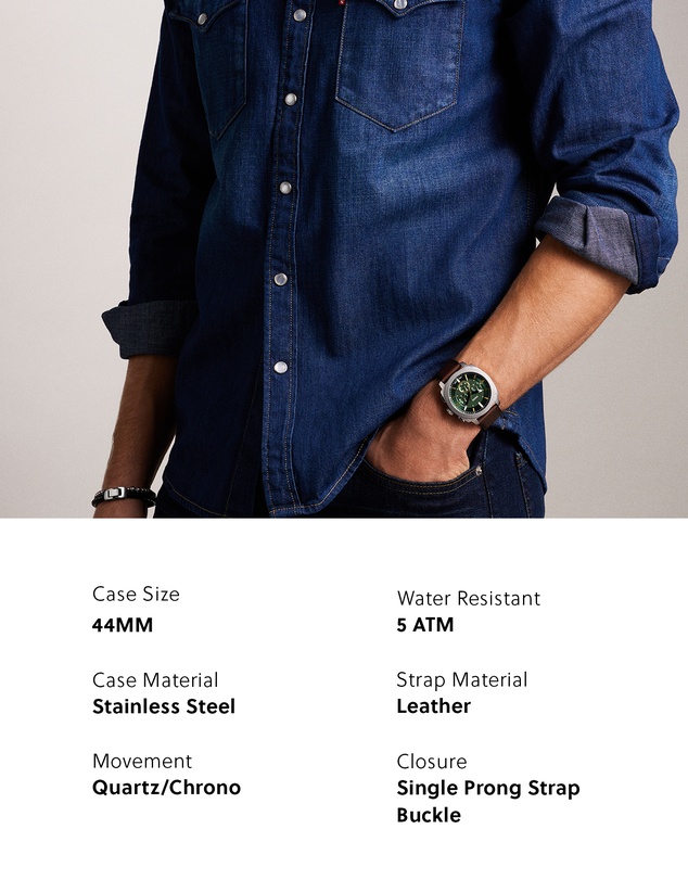 Fossil - Machine Brown Chronograph Watch