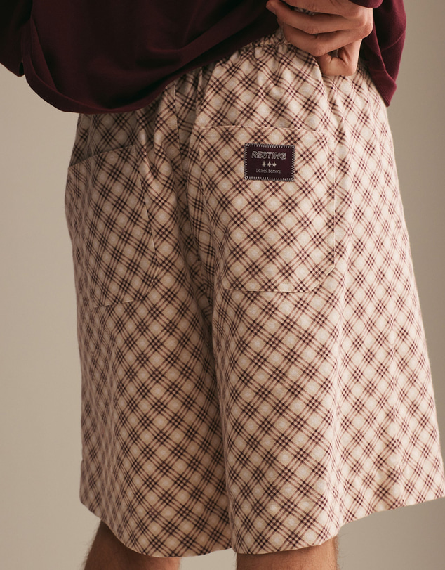 Resting - Double Brushed Flannelette Lennox Short