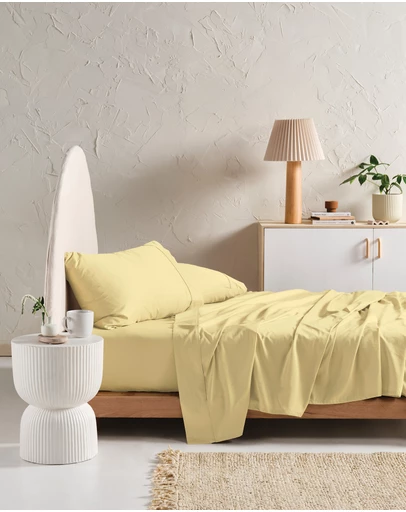 Linen House - Augusta 500TC Cotton Sateen Sheet Set