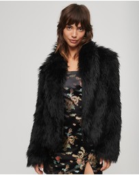 Superdry - Short Faux Fur Coat