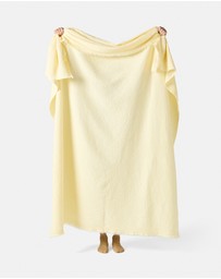 Linen House - Saltwater Butter Throw