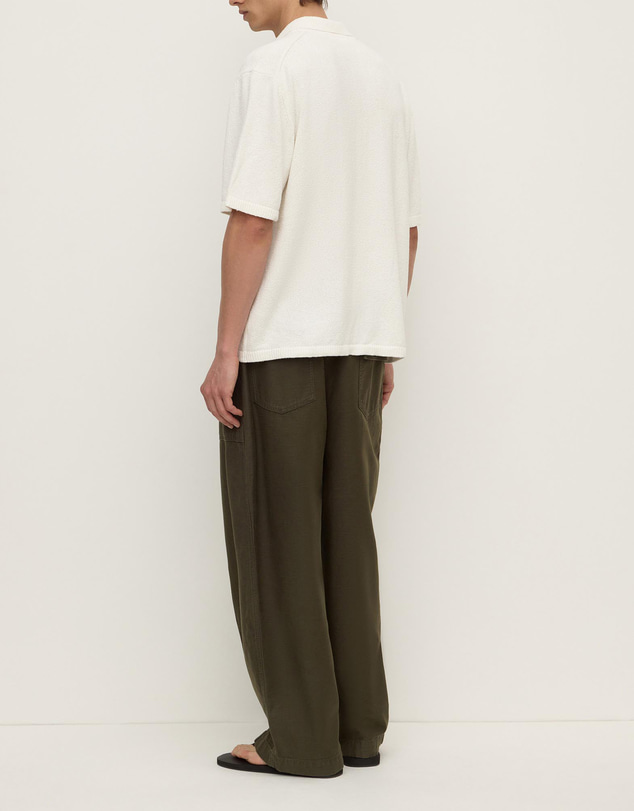 Assembly Label - Lance Boucle Knit Short Sleeve Shirt