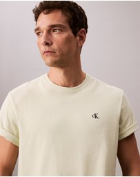 Calvin Klein Jeans - Embroidered Monogram Logo Relaxed T-Shirt