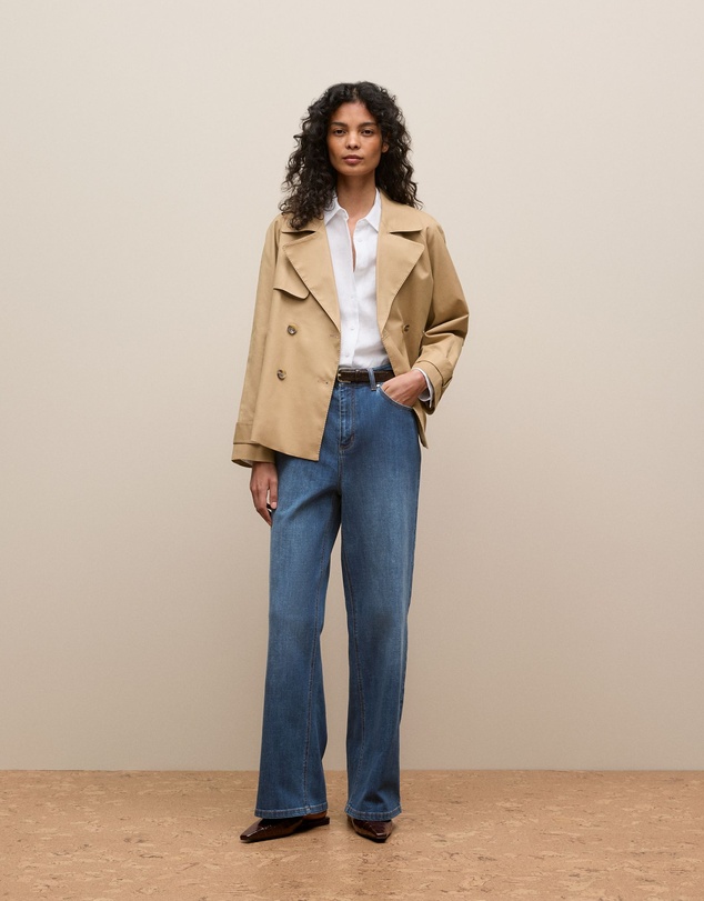 Trenery - Linen Classic Shirt in White