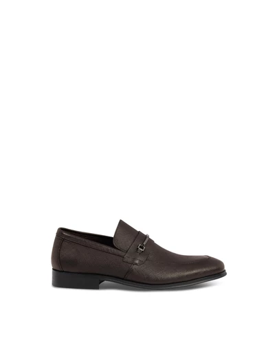 yd. - Riccardo Textured Leather Loafer