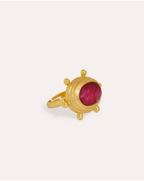 Ottoman Hands - Zand Ruby Cocktail Ring