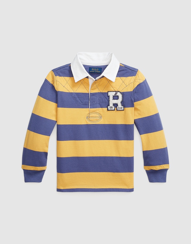 Polo Ralph Lauren - Striped Cotton Jersey Rugby Shirt - Kids