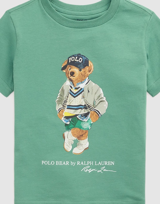 Polo Ralph Lauren - Polo Bear Cotton Jersey Tee - Babies-Kids