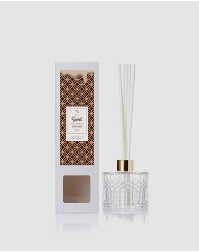 Silk Oil of Morocco - Silk Oil of Morocco Luxe Reed Difffuser - Sweet Honey