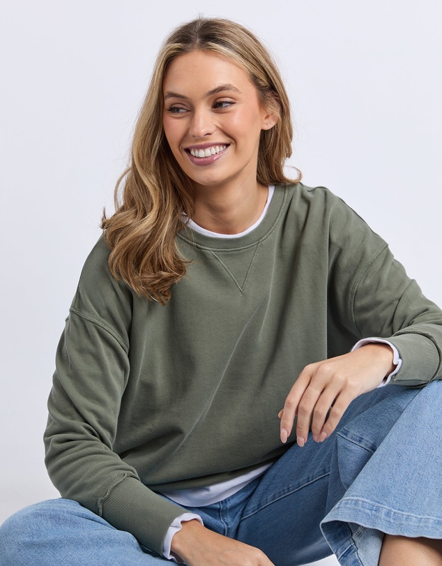 Foxwood - Delilah Crew Khaki