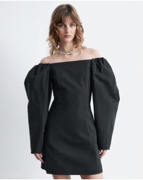 & Other Stories - Off-Shoulder Mini Dress