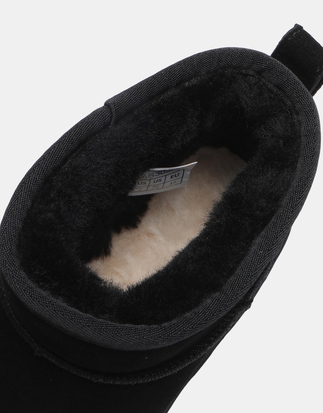 EVERAU - Australian Shepherd Ugg Thick Bottom Ronnie Cow Suede Upper UGG Boots