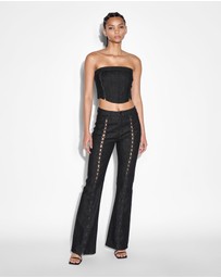 Ksubi - Bustier Ebony Laced