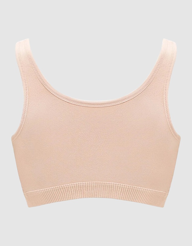 Royce Lingerie - Mia Crossover Organic Cotton Lounge & Sleep Bra