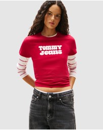 Tommy Jeans - Essential Logo Cotton Tee