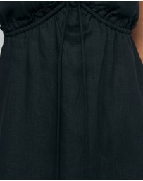 AERE - Jaylah Linen Slip Dress