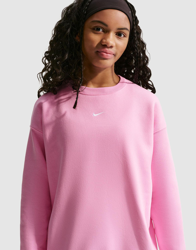 Nike - Studio Oversized Fleece Full-Zip Hoodie - Teens