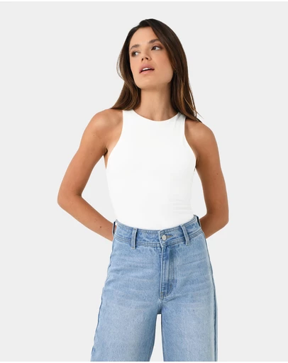 Forcast - Ollie Sleeveless Bodysuit