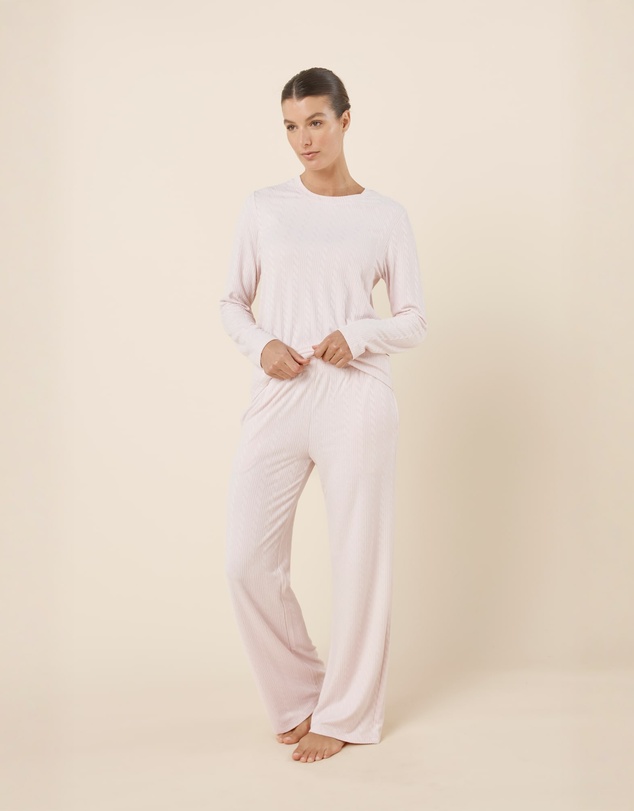 Gingerlilly - Ellie Lightweight Velour Cable Knit Set
