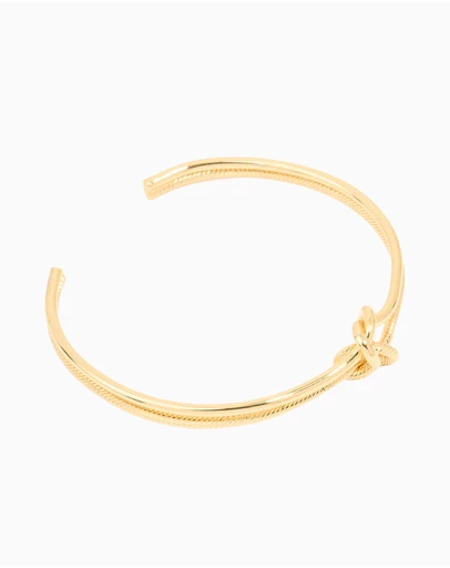 Lovisa - Gold Plated Brass Twisted Knot Wrist Cuff