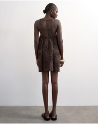 TOPSHOP - Tsmia Trapeze Mini Dress Wvn