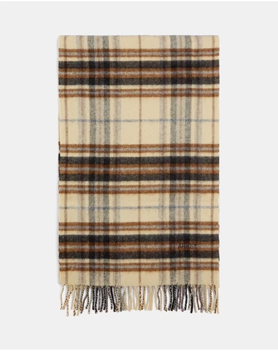 ARKET - Check Wool Scarf
