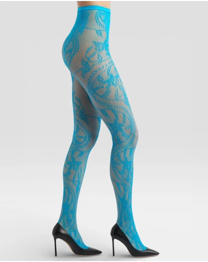 High Heel Jungle - Monet Lace Tights