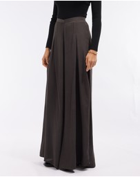 Amelius - Devon Silk Palazzo Pants