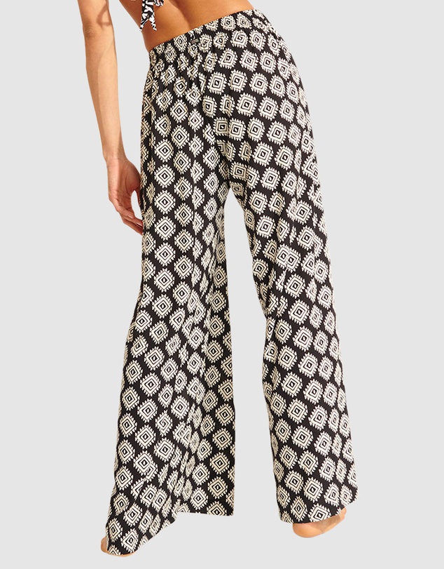 Banana Moon - Sarong Stefa Wide Leg Beach Pants with Slits