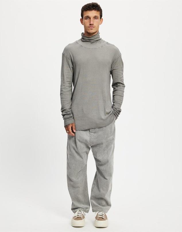 Surrounded By Ghosts - The Atacamite Slim Rib Knit Turtle Neck T-Shirt