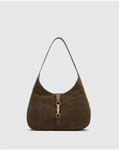 Nakedvice - The Amber Cocoa Suede Bag