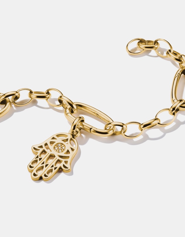 THOMAS SABO - THOMAS SABO Connect Charm Hamsa Gold
