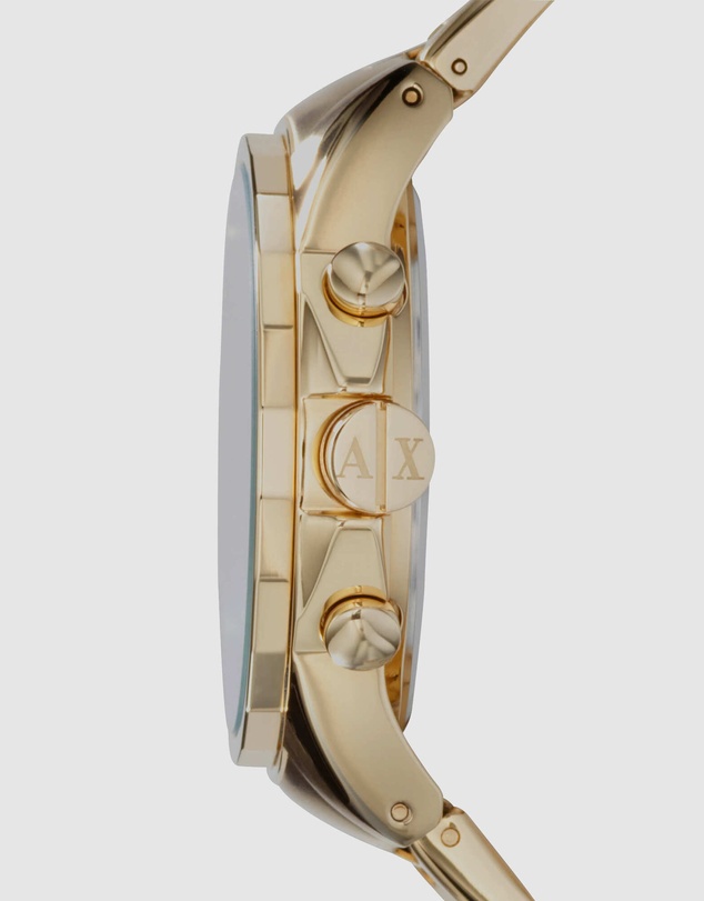 Armani Exchange - Gold Tone Chronograph Watch