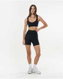 STAX. - Pocket Midi Bike Shorts Astryx - Carbon