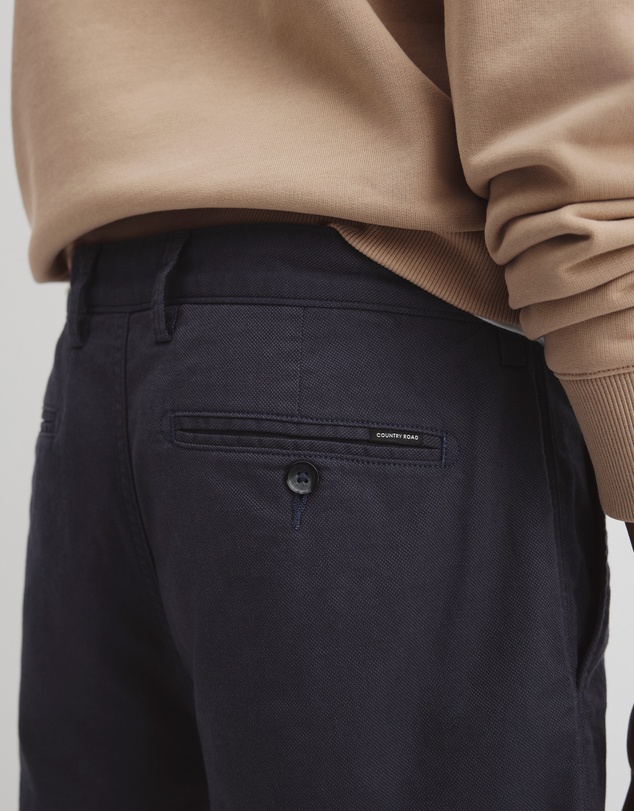 Country Road - Cotton Stretch Textured Short