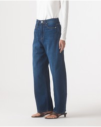 Outland Denim - Utah Mid Slouchy Wide Jean
