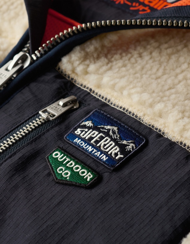 Superdry - Vintage Retro Fleece Gilet
