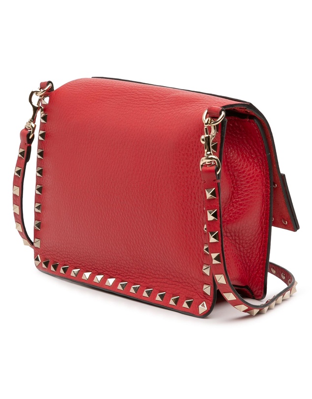 Pre-Loved by Azura Reborn - Pre-Loved Small Grained Calfskin Rockstud Crossbody