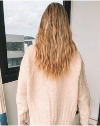 Esther & Co - Chesterfield Jumper - Beige