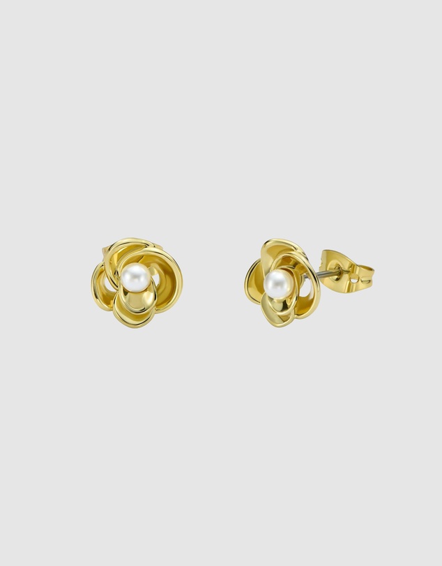 Ted Baker - Flo Pearl Flower Stud Earrings
