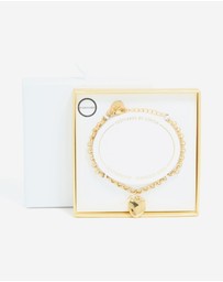 Lovisa - Waterproof Gold Plated Stainless Steel Chunky Heart Bracelet